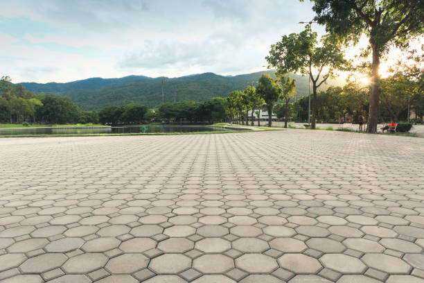 Cobblestone Driveway Pavers in Chino Hills, CA